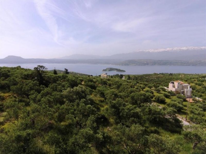 Sternes Kreta, Sternes: Gründstück mit dem Panoramablick auf das Meer von Sternes Edge Grundstück kaufen